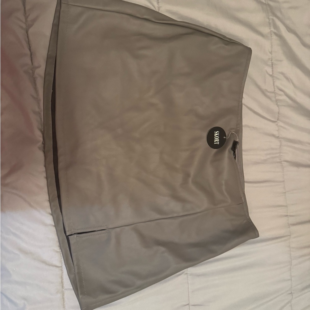 Streetwear Society Gray Mini Skirt